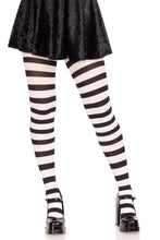 Load image into Gallery viewer, Darby Striped Opaque Tights