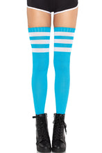 Load image into Gallery viewer, Gina Athletic Thigh High Stockings