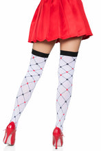Load image into Gallery viewer, Diamond Card Suit Thigh High Stockings