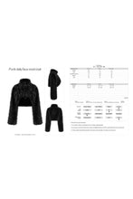 Load image into Gallery viewer, Gothic Fur Trim Coat