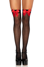 Load image into Gallery viewer, Josi Fishnet Thigh Highs