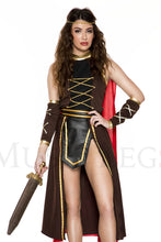 Load image into Gallery viewer, Four pieces Ruthless Warrior Costume Set