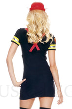 Load image into Gallery viewer, Firefighter Babe Costume for Women – Sexy Firefighter Halloween Outfit
