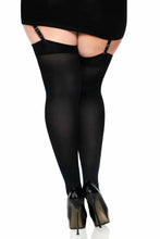 Load image into Gallery viewer, Kay Satin Bow Thigh Highs