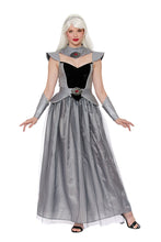 Load image into Gallery viewer, Dragon Queen – 5-Piece Regal Fantasy Halloween Costume Set with Headpiece & Tulle Skirt
