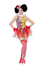 Load image into Gallery viewer, Big Top Babe Costume Set – Playful Circus Outfit for Halloween