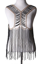 Load image into Gallery viewer, Chunky Pearl Chain Vest