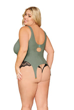 Load image into Gallery viewer, Rib knit sleepwear bustier