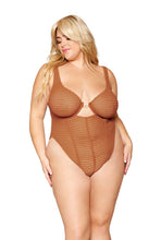 Load image into Gallery viewer, Novelty stretch knit sleepwear teddy