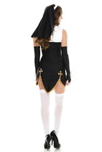 Load image into Gallery viewer, Bad Habit Nun Costume Set