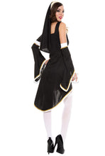 Load image into Gallery viewer, Bad Habit Nun Costume Set

