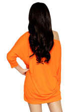 Load image into Gallery viewer, Jersey Halloween Pumpkin Dress