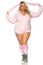 Load image into Gallery viewer, Plus Size Cuddle Bunny Women's Costume, Onesie Romper