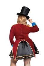 Load image into Gallery viewer, Plus Size Two Piece Classic Ringmaster costume