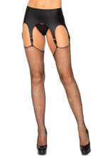 Load image into Gallery viewer, Rhinestone Fishnet Stockings