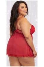 Load image into Gallery viewer, Underwire and push-up cup baby doll