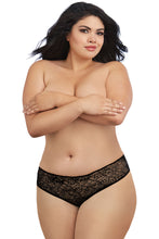 Load image into Gallery viewer, Ruffle Back Crotchless Panty