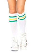 Load image into Gallery viewer, Collette Athletic Knee High Socks