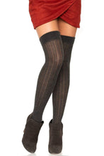 Load image into Gallery viewer, Angie Rib Knit Knee Socks