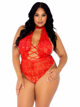 Load image into Gallery viewer, Insatiable Crotchless Lace Teddy