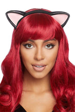 Load image into Gallery viewer, Latex Kitty Ear Costume Headband