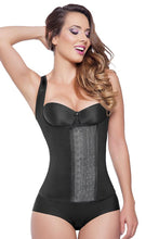 Load image into Gallery viewer, Boyshort Shaper with Frontal Latex Compression Adjustable Waist and Abdomen Control