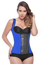 Load image into Gallery viewer, Boyshort Shaper with Frontal Latex Compression Adjustable Waist and Abdomen Control
