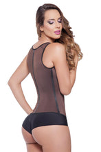 Load image into Gallery viewer, Boyshort Shaper with Frontal Latex Compression Adjustable Waist and Abdomen Control