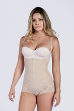 Load image into Gallery viewer, Thermal Hiphugger Lace Trim Bodysuit
