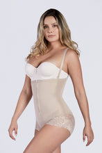 Load image into Gallery viewer, Thermal Hiphugger Lace Trim Bodysuit