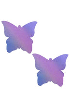 Load image into Gallery viewer, Lustful Lilac Holographic Starry Nights Pasties