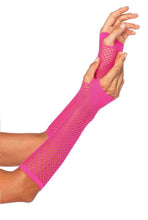 Load image into Gallery viewer, Triangle Net Fingerless Arm Warmer Gloves