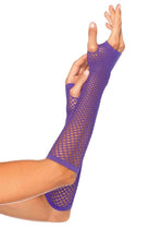 Load image into Gallery viewer, Triangle Net Fingerless Arm Warmer Gloves