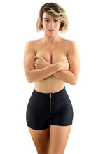 Load image into Gallery viewer, Highwaisted Zipper-Front Boyshorts