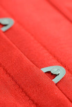 Load image into Gallery viewer, Boned Corset with Metal Closures and Tie Up Back