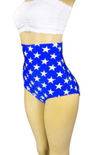 Load image into Gallery viewer, Star Patterned High Waisted Boy Short