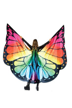 Load image into Gallery viewer, Festival Butterfly Wing Halter Cape