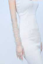 Load image into Gallery viewer, Elbow Long Wedding Gloves