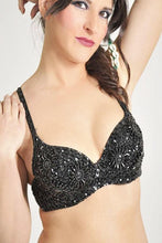 Load image into Gallery viewer, Hand Beaded Bustier with Sequins