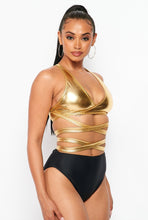 Load image into Gallery viewer, Multi Strap Tie Up Festival Top