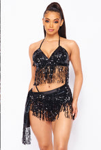 Load image into Gallery viewer, Sequence Crop Top and Bottom