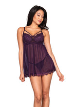 Load image into Gallery viewer, Underwire and push-up cup baby doll