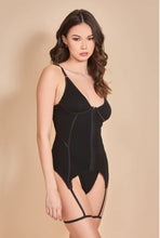 Load image into Gallery viewer, Rib Knit Bustier Set