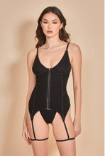 Load image into Gallery viewer, Rib Knit Bustier Set