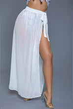 Load image into Gallery viewer, One-piece sheer cover up skirt
