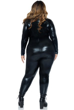 Load image into Gallery viewer, Wet Look Leather Catsuit