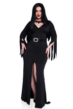 Load image into Gallery viewer, Immortal Mistress Costume Dress, Deep-V tentacle Dress with Sequin Belt