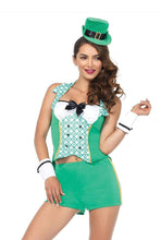 Load image into Gallery viewer, Darlin' Leprechaun Costume, Four Piece Costume Set