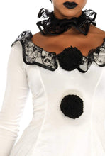 Load image into Gallery viewer, Pierrot Clown Costume – 3 Piece Cute Circus Halloween Outfit