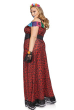 Load image into Gallery viewer, Deluxe Day of the Dead Beauty Costume for Women – Dia De Los Muertos Outfit